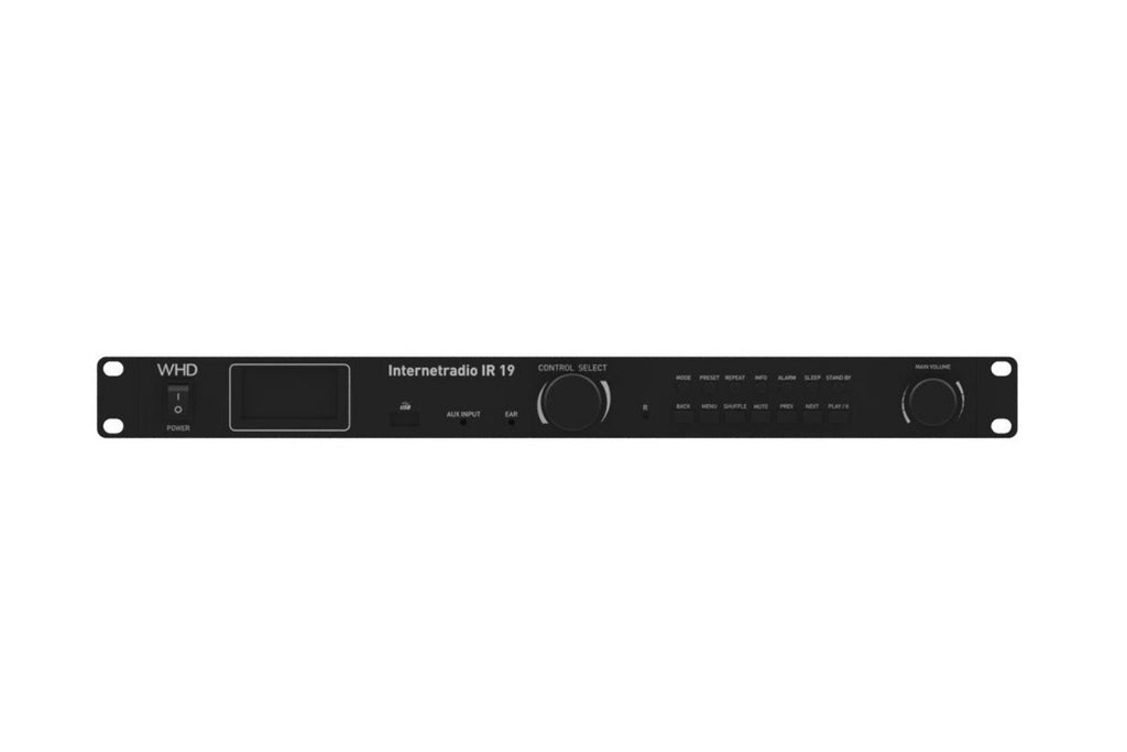 NEU: IR-19 BT schwarz - Multifunktionaler Internetradio-Streamer mit Bluetooth-Technologie