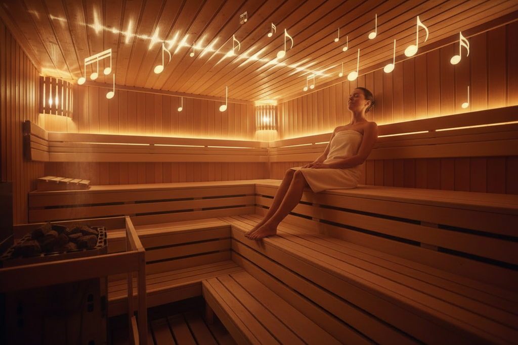 Musik in der Sauna: Ein Detail mit großer Wirkung