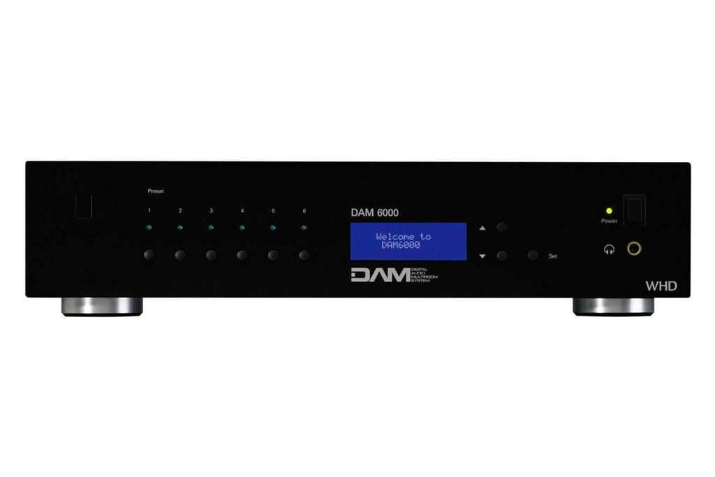 DAM V3 Zentrale 6000 schwarz - Kabelgebundenes Multiroom-System