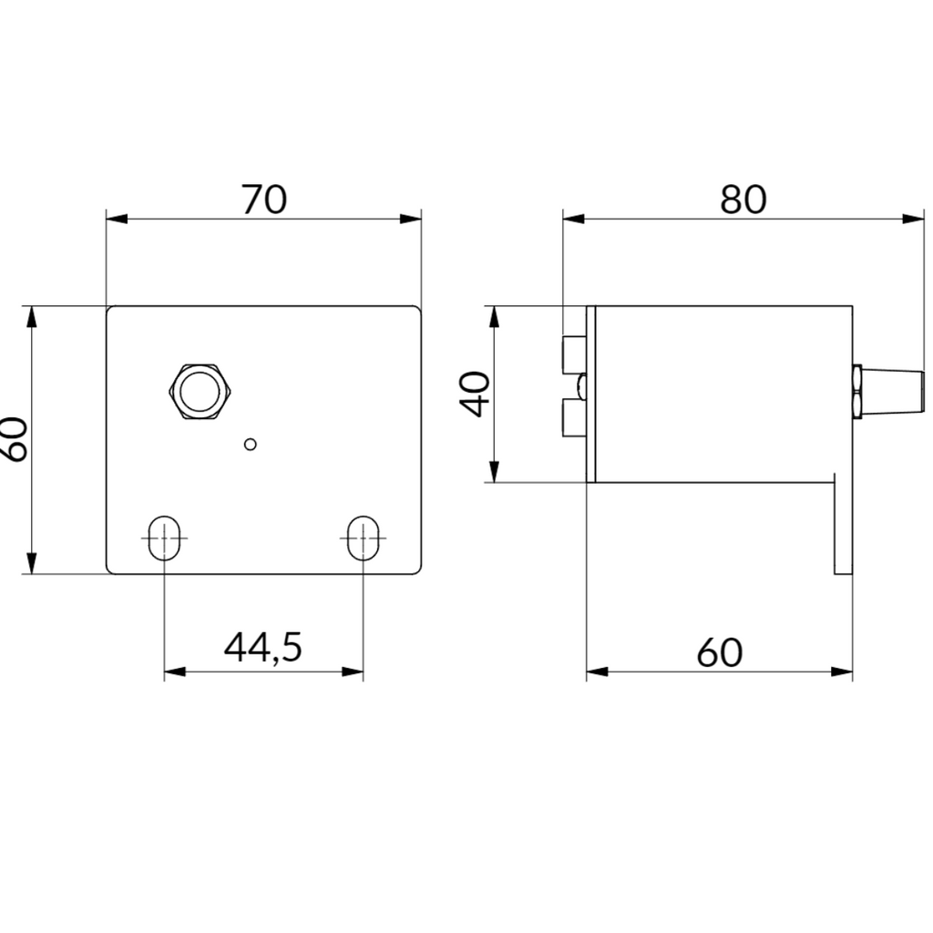 PREAMP 55 UP, weiß - Vorverstärker mit DESYM Modul