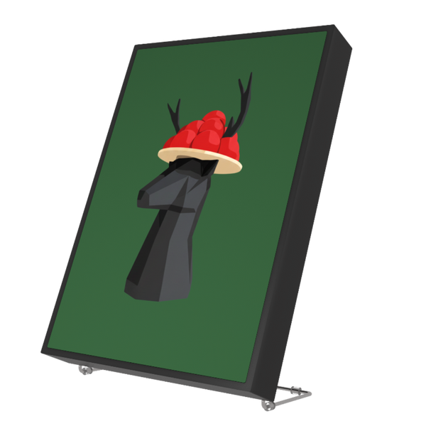 SoundPicture Mini - Bedruckbarer DIN A5-Bilderrahmen mit integriertem Bluetooth-Lautsprecher | Mit Motivauswahl oder personalisiert mit Wunschmotiv/Logo