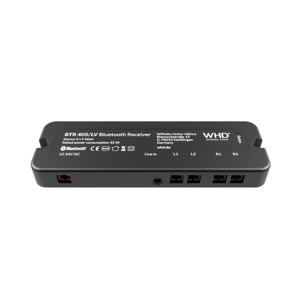 BTR 405 Exciter Set 4/1, Schwarz - Bluetooth Receiver incl. 4x Exciter X32-8 Ohm mit einer 1m Lautsprecherkabellänge