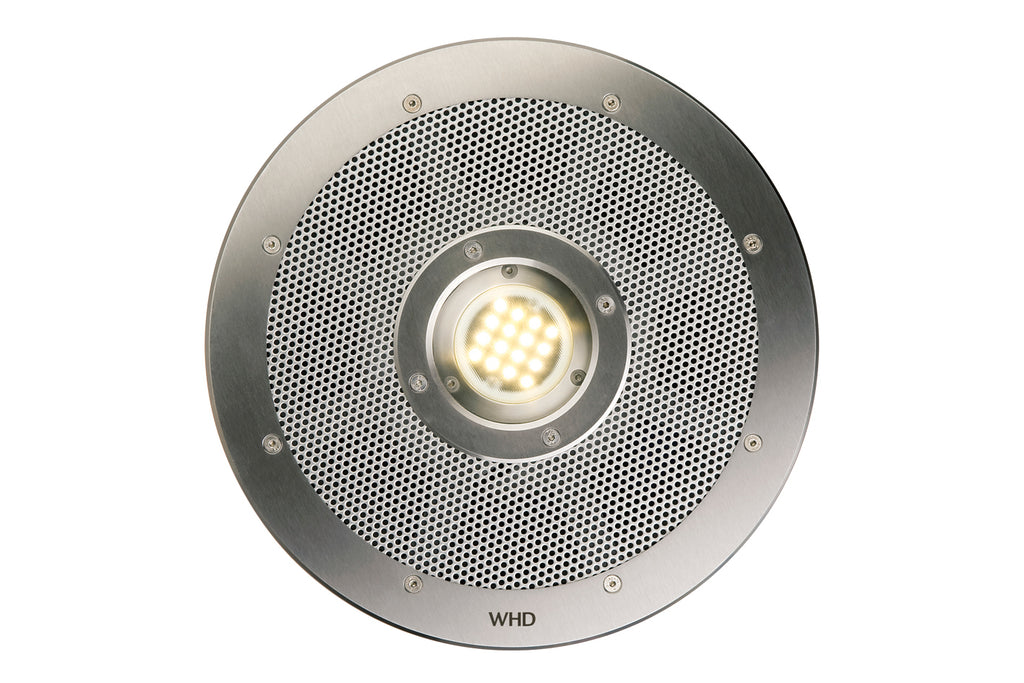 IG 340 LED-4 Ohm, Edelstahl - Bodeneinbaulautsprecher mit LED-Ambiente