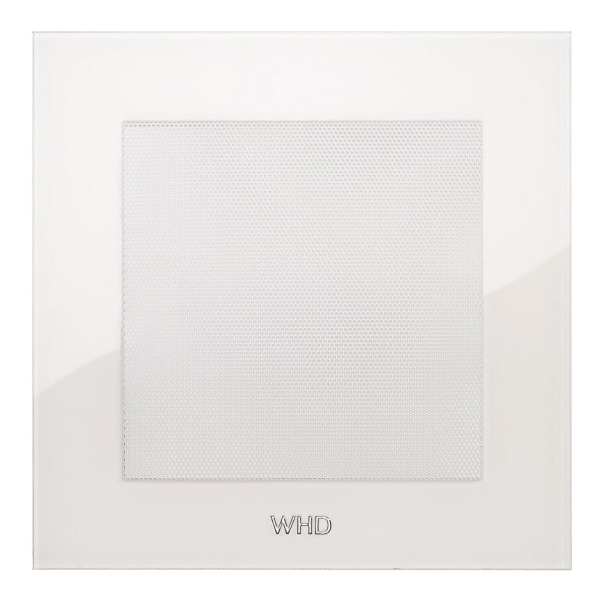 AGBW M180 W - Quadratische Acrylglasblende Weiß mit Gitter Weiß für M/ –