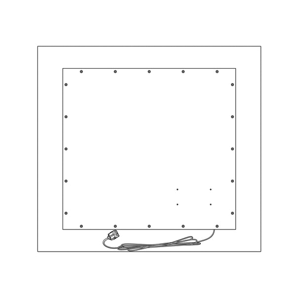 Wavebreaker Grid - Flächenlautsprecher für die Rasterdecke 625x625