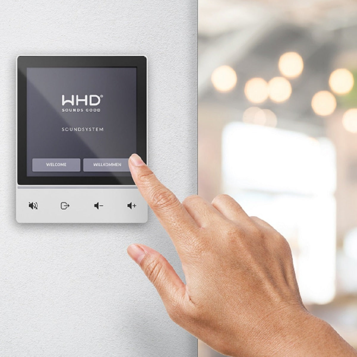 Touchpanel TP4200, Weiss - Touch-Bedieneinheit für den Wandeinbau – WHD.de